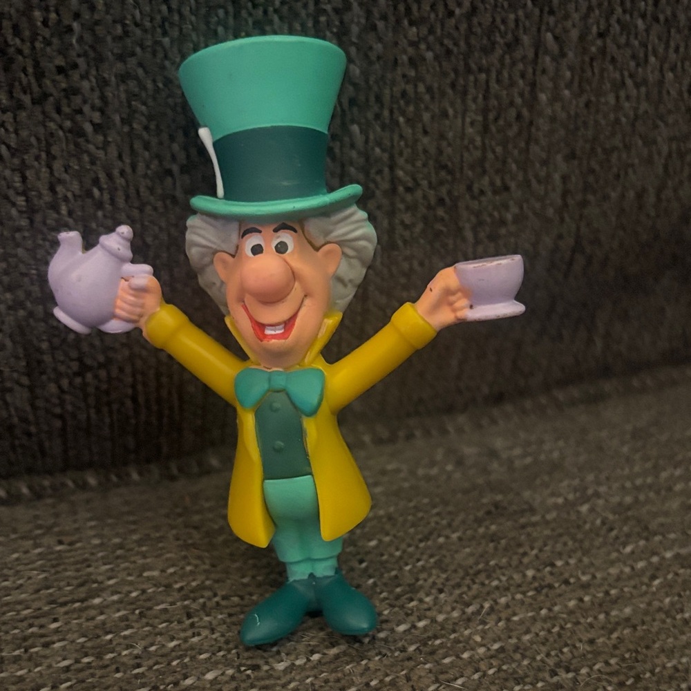 Colorful Mad Hatter Toy Figure